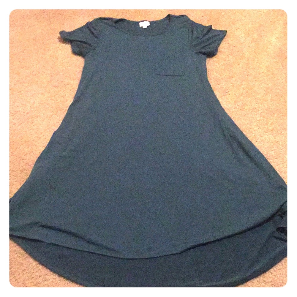 Small, Teal Lularoe Carly - Like New